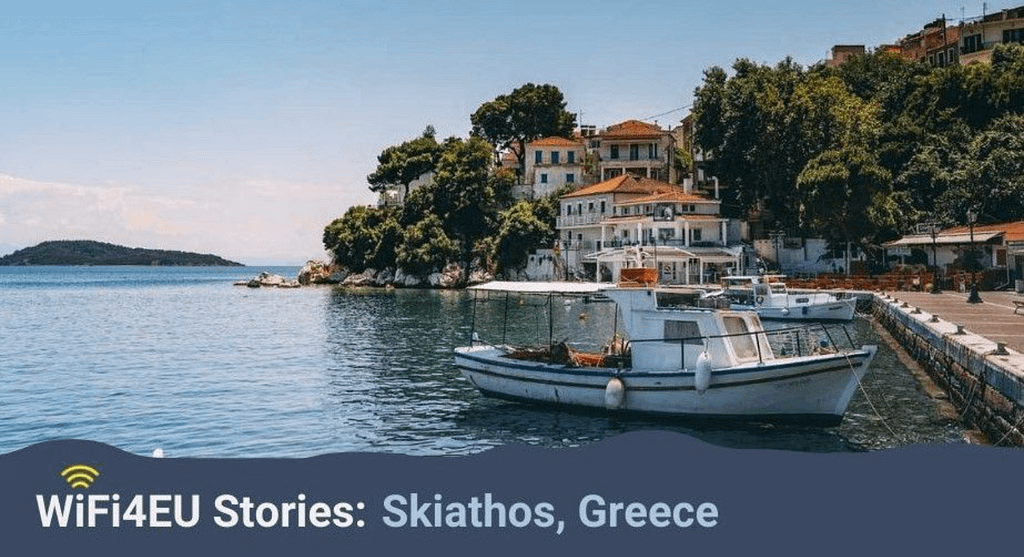 Skiathos, nova història WIFI4EU